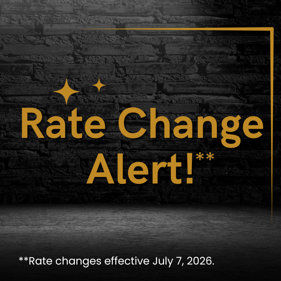 rate change graphic